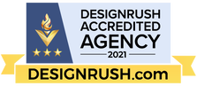Houston Market Research Agencies recognizes End to End as a Design Rush accredited agency for 2021. Visit Design rush .com for more information. 