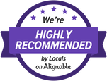 We're highly recommended by locals on Alignable for facility rentals. A purple and white badge recognizes End to End on Alignable. 