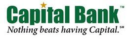 Capital Bank logo. Nothing beats having Capital. Market research client