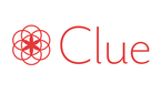 Clue logo. Market research client