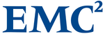 EMC squared logo. Market research client