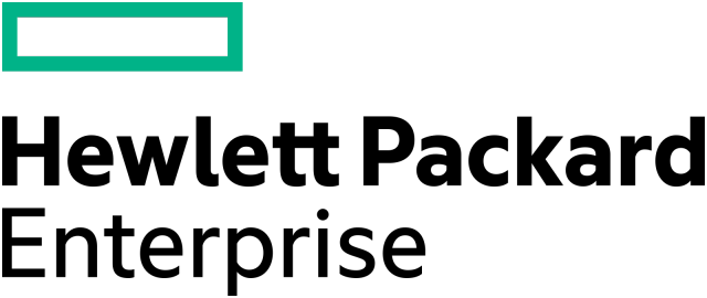 Hewlett Packard Enterprise logo. Market research client