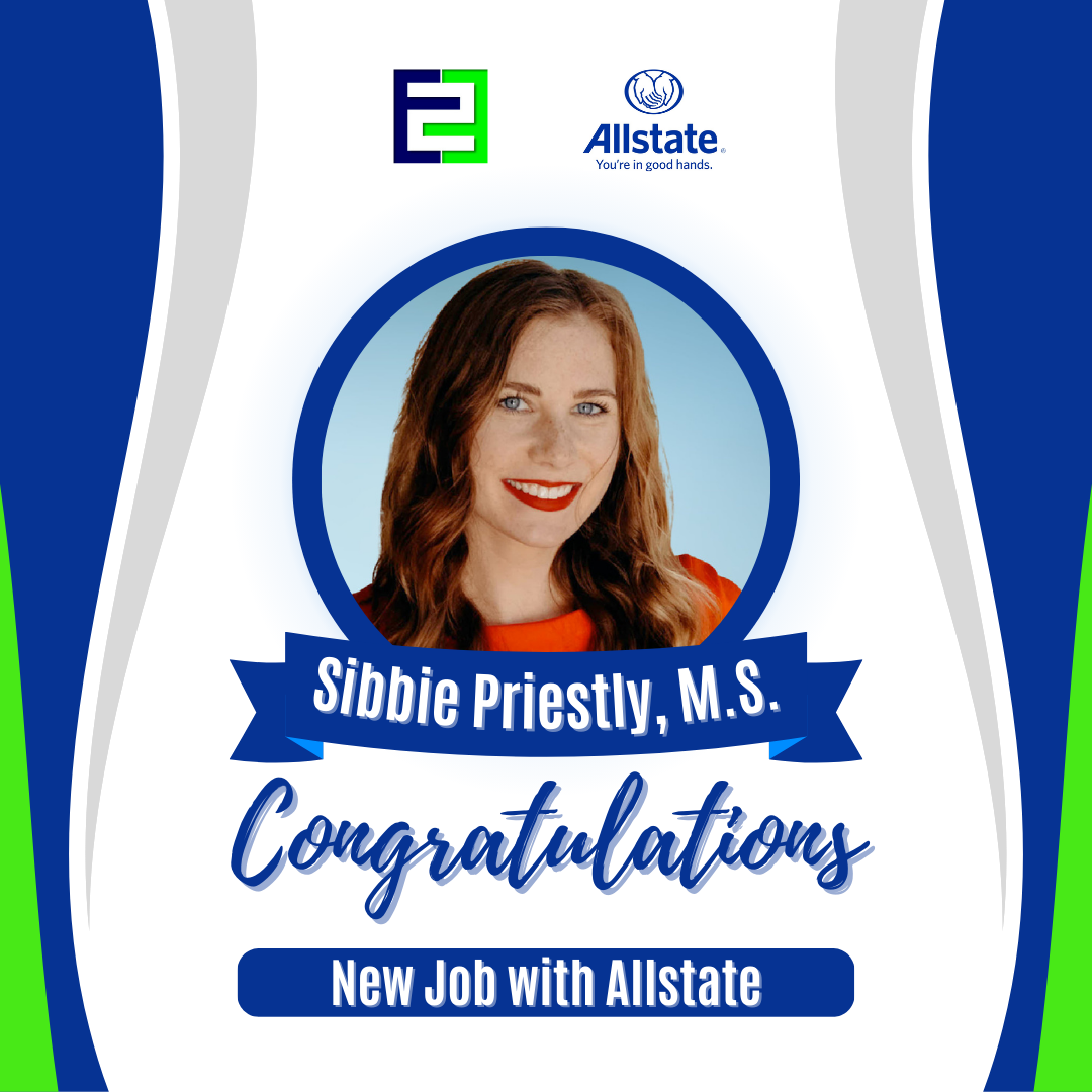 Sibbie begins new role at Allstate. Congratulations!