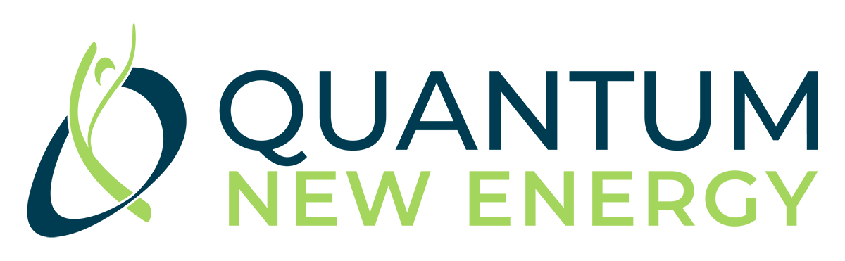 Quantum New Energy logo. Market research client