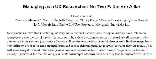 Managing as a UX researcher: No two paths are Alike